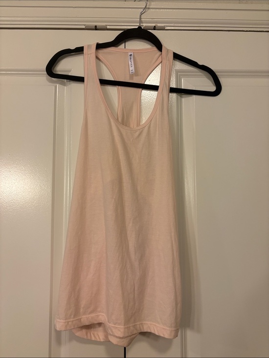 Fabletics Tops - Fabletics Pale Pink Racerback Tank